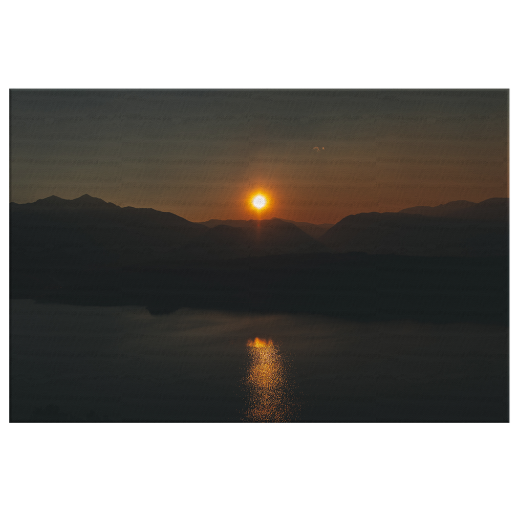 Dillon Reservoir Sunset - Canvas