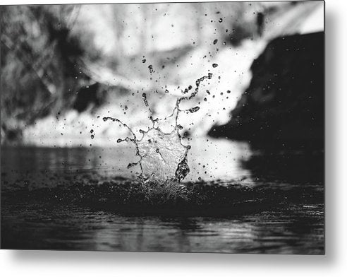 Water Splash - Metal Print