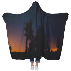 Camping Sky - Hooded Blanket - UrbanImpression