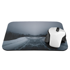 Colorado Winter Drive edit - Mousepad