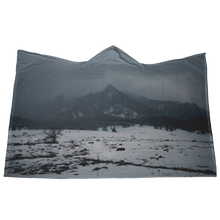 Load image into Gallery viewer, Foggy Chautauqua  - Hooded Blanket