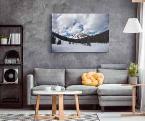 Snowy Mountain - Canvas