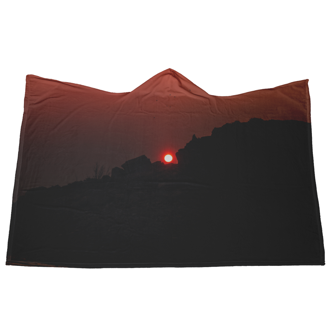 John Martin Sunrise - Hooded Blanket